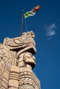 Monumento ÃÂ  la Patria or Homeland Monument t in the city of Merida, Yucatan, Mexico